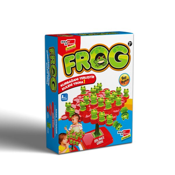Frog Kurbağa Denge Oyunu – Eğlenceli ve Öğretici Aile Oyunu (3+ Yaş)
